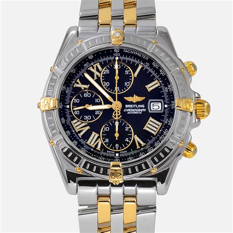 breitling 18k gold crosswind|Breitling Crosswind .